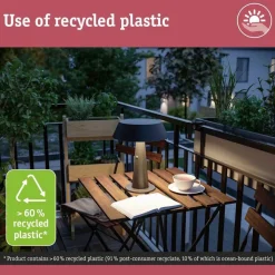 Paulmann Soala Solcelle Lampe Anthracite -