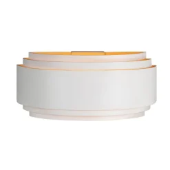 Sofia væglampe, hvid, bredde 30 cm, aluminium, E14^HighLight Clearance