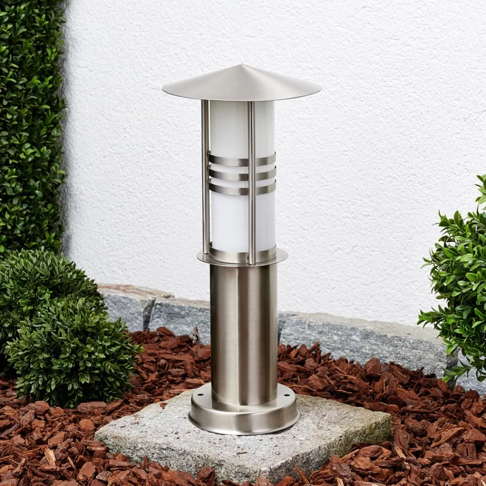 Lindby Sokkellampe Erina, stål, 40 cm