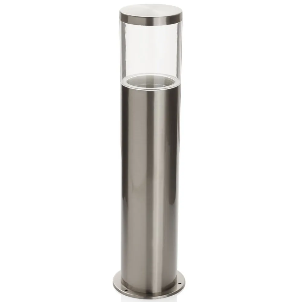 Lindby Sokkellampe Hanneli i stål, rund