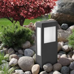 CMD Sokkellampe i stål Aqua Paulo med 2G11-LED