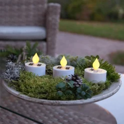 STAR TRADING Dekorationsbelysning|Julepynt>Solcelle LED lys Saul sæt med 3