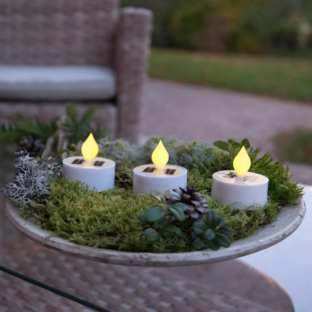 STAR TRADING Dekorationsbelysning|Julepynt>Solcelle LED lys Saul sæt med 3