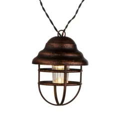 Globo Solcelle lyskæde Lina med 8 lanterner