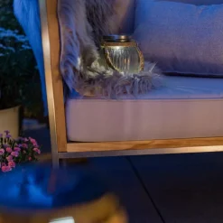 STAR TRADING Dekorationsbelysning|Solcellelamper>Solcelledrevet LED bordlampe Jar i glas