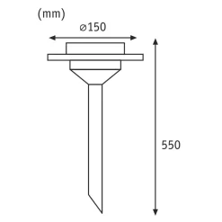 Paulmann Solcellelamper|Udendørs Spot><noscript><img width=