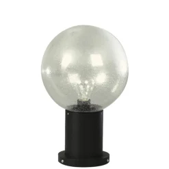 Albert Leuchten Sort sokkellampe II med blæreglas