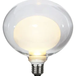 Space E27 G150 LED-pære 3,5 W, opal, 3-trins dæmp.^STAR TRADING Hot