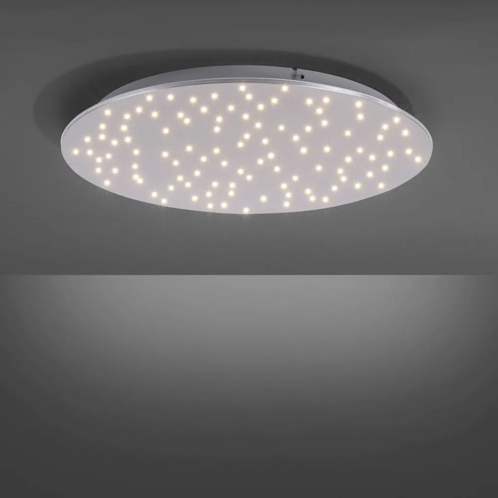 Børn JUST LIGHT. GmbH Loftlamper|Loftlamper>Sparkle LED-loftlampe CCT dim stål Ø 48cm