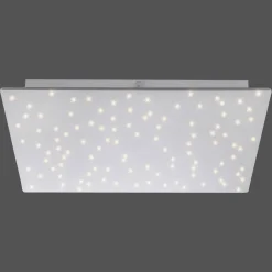 Børn JUST LIGHT. GmbH Sparkle LED-loftlampe CCT dim stål 45x45cm