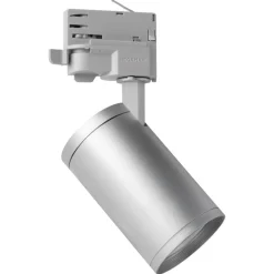 MEGAMAN Spotlight Mora GU10 til 3-fase skinne sølv