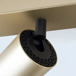 Spotlight Sean, 4 lyskilder, guldfarvet, metal, drejeligt monteret^ORION Clearance