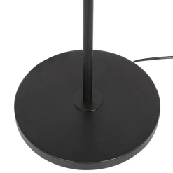 Stang gulvlampe, LED-læselampe, sort/naturlig fletværk^Steinhauer Sale