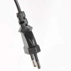 Stang gulvlampe, LED-læselampe, sort/naturlig fletværk^Steinhauer Sale