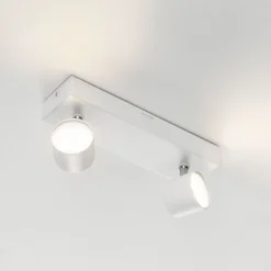 Philips Star - 2 lyskilder LED spot, WarmGlow, hvid