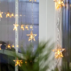 Star Curtain LED-lysforhæng, 30 lyskilder^STAR TRADING Hot