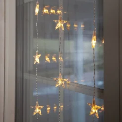 Star Curtain LED-lysforhæng, 30 lyskilder^STAR TRADING Hot