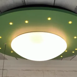 Børn Niermann Standby Starlight loftlampe med stjernehimmel, grøn