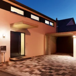 L 1 husnummerlampe med sensor sort^STEINEL Sale