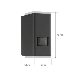 STEINEL L 930 S LED udendørs væglampe antracit