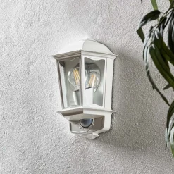 L 190 S udendørs væglampe med sensor, hvid^STEINEL Sale