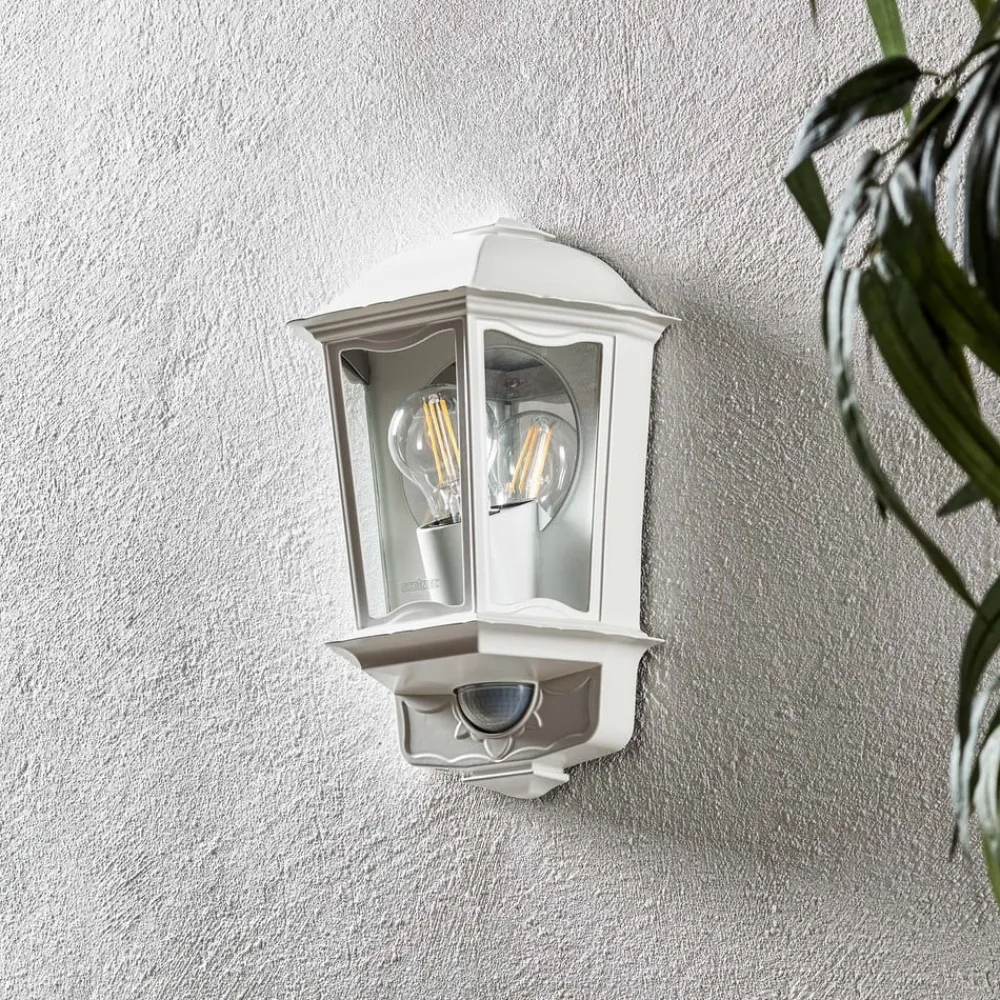 L 190 S udendørs væglampe med sensor, hvid^STEINEL Sale