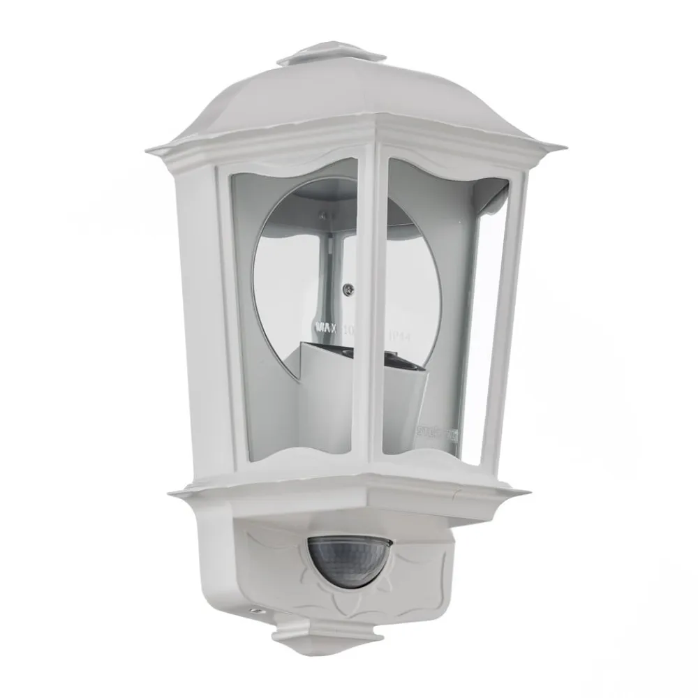 L 190 S udendørs væglampe med sensor, hvid^STEINEL Sale