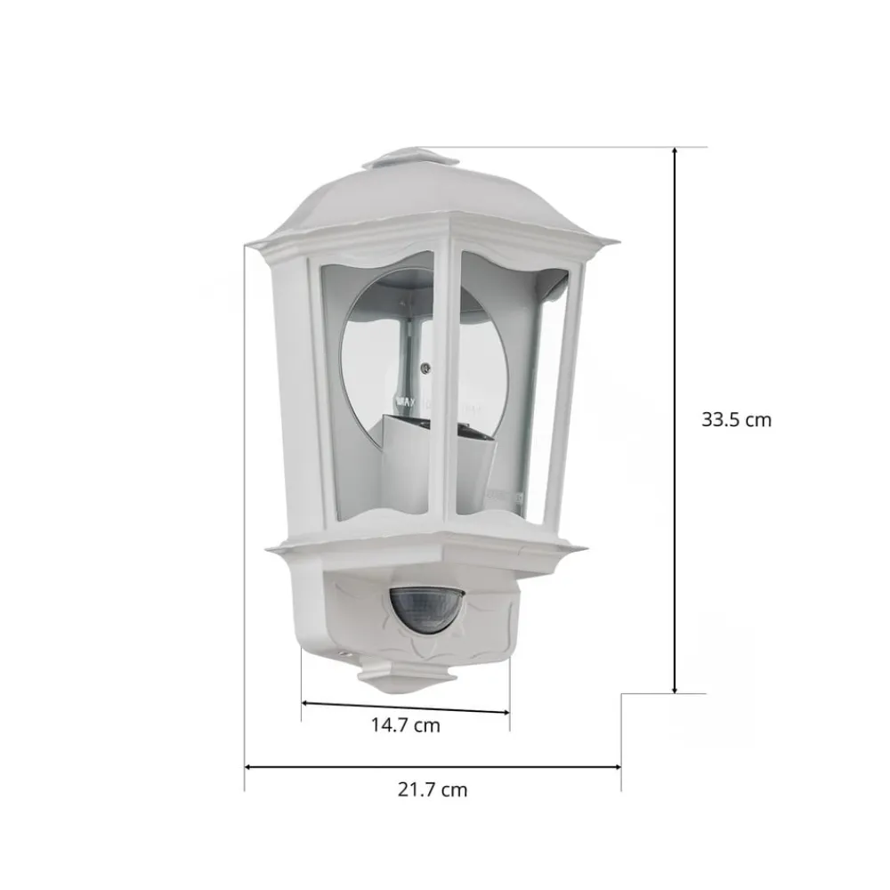 L 190 S udendørs væglampe med sensor, hvid^STEINEL Sale