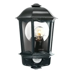 STEINEL L 190 S udendørs væglampe med sensor, sort