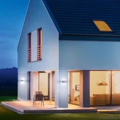 STEINEL L 840 SC Sensor udendørs væglampe, sølv