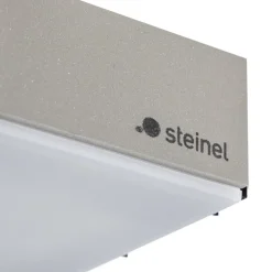 STEINEL LED-væglampe XSolar SOL-O S, sølv, sensor