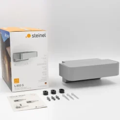 STEINEL udendørs væglampe L 800 SC, sensor, sølv