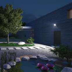 STEINEL Væglampe Med Sensor|Udendørs Spot><noscript><img width=