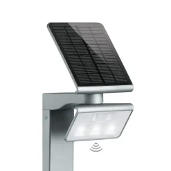 STEINEL XSolar Stand LED-solcellelampe, sølv