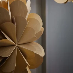 Stående stjerne Maravilla, guld/sort Højde 68 cm^Markslöjd Clearance