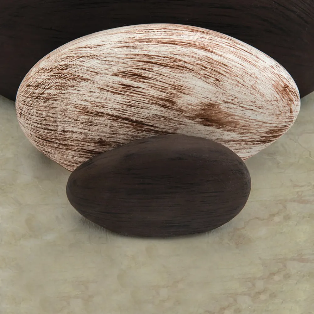 Stenimitation: den beige-brune væglampe LITICA^ORION Hot