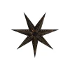 STERNTALER Fløjl papirstjerne, Ø 75 cm sort