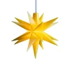 STERNTALER Julepynt|Vinduesdekoration>LED-stjerne, gul, Ø 8 cm, 18 takker, IP44 batteri