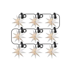 STERNTALER LED-stjernekæde til vindue IP44 hvid