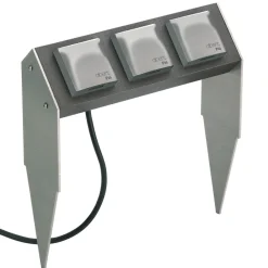 Stikkontaktskinne 4403, 3-bande med jordspyd^Albert Leuchten Hot