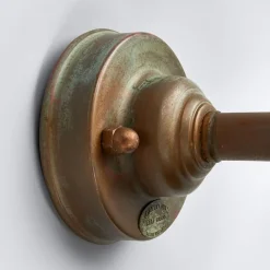 Stilfuld Antique udendørsvæglampe, klart glas^Moretti Luce