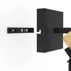 EGLO Stillington 1 væglampe af stål med trædetalje