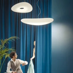 Mr. Magoo LED-hængelampe, fase, Ø 52 cm^Stilnovo Clearance