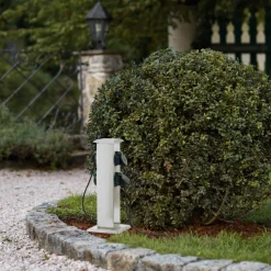 Stål stikkontaktkolonne Park 4^EGLO Sale