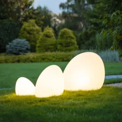 Nowodvorski Lighting Stone L udendørslampe, 80 x 65 cm, hvid, plast, IP44