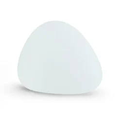Nowodvorski Lighting Stone S udendørslampe, 45 x 30 cm, hvid, plast, IP44
