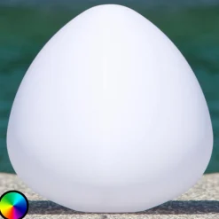 Smart&Green Dekorationsbelysning>Stone XL dekorativ havelampe - styrbar