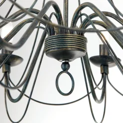 Stor CLARA lysekrone i herregårdsstil med otte lys^ORION Sale