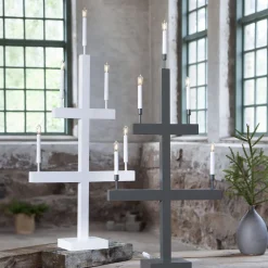 Storm vinduesstage, 5 lyskilder, 118 cm, mørkegrå^STAR TRADING