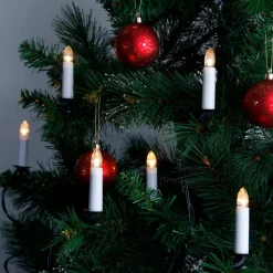 STAR TRADING Svea lyskæde, LED, dobbelt streng 16fl